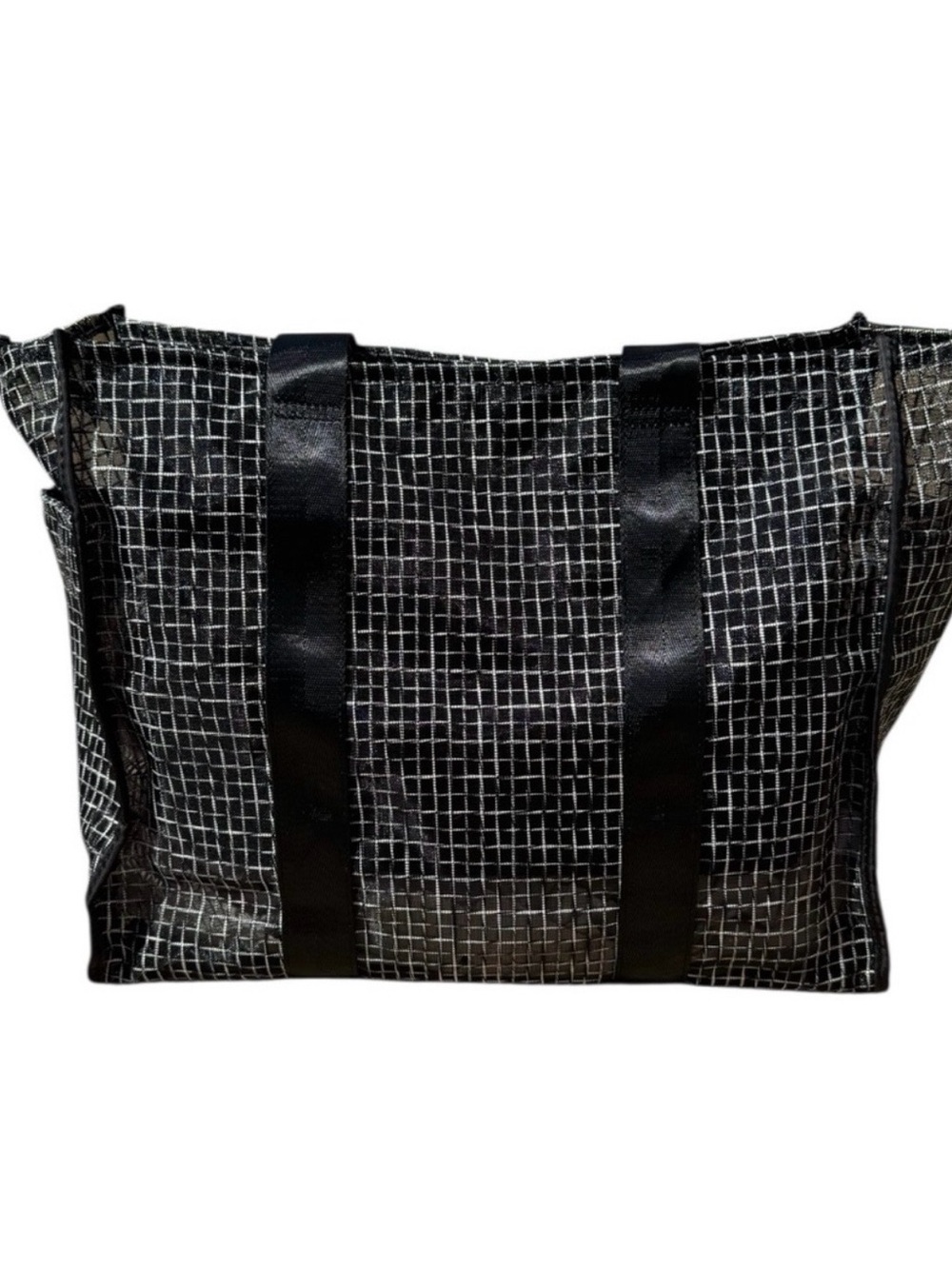 Wildfox Black and White Grid Tote - Picture 2 of 6